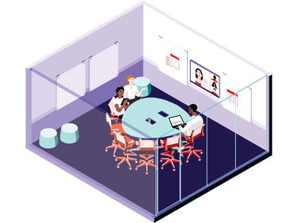 3D illustration of Makerspace space type