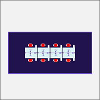 Floor plan illustration of Workstation - assigned space type