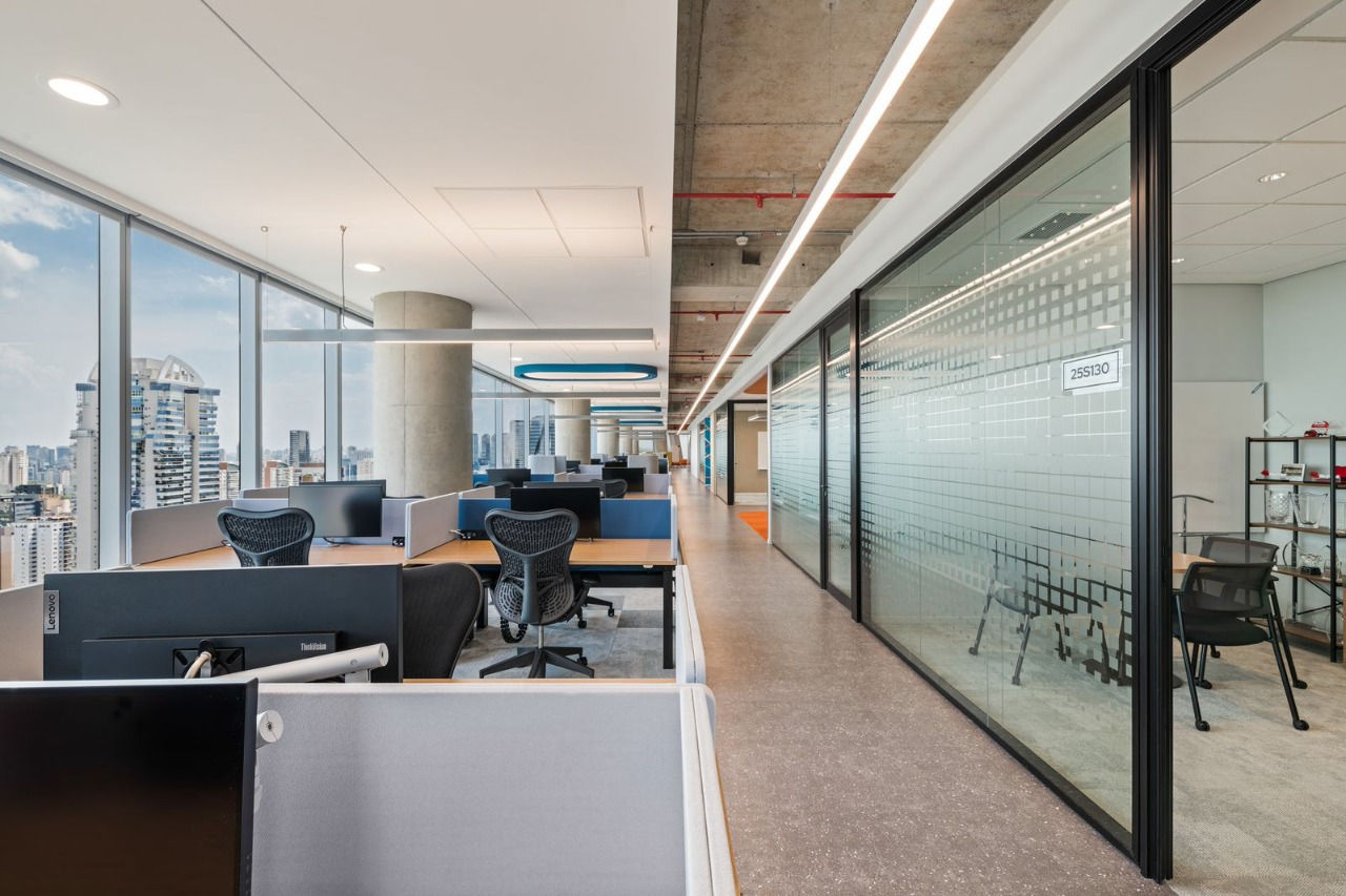 View of the Red Hat office in Sao Paulo