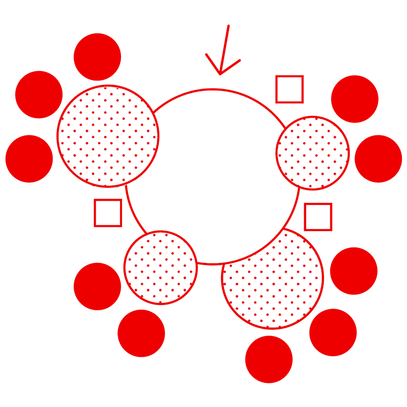 Icon representing Red Hat managed offices