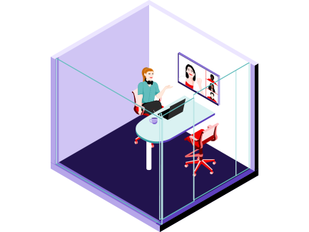 3D illustration of Enclave D space type