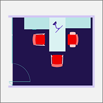 Floor plan of Office (Flex or Assigned)