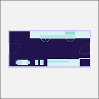 Floorplan for Post room