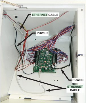Wiring diagram for post locker