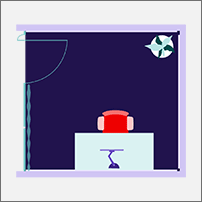 Floor plan for Presentation and recording room space type