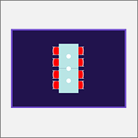 Floor plan for Touchdown space type