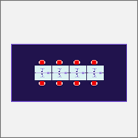 Floor plan for Workstation - flex space type